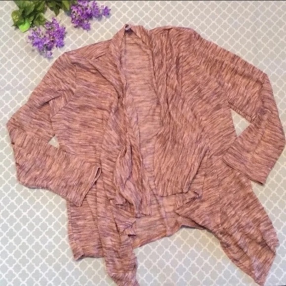 NEW Hot Ginger Mocha Drape Front Cardigan 3X - Picture 1 of 4